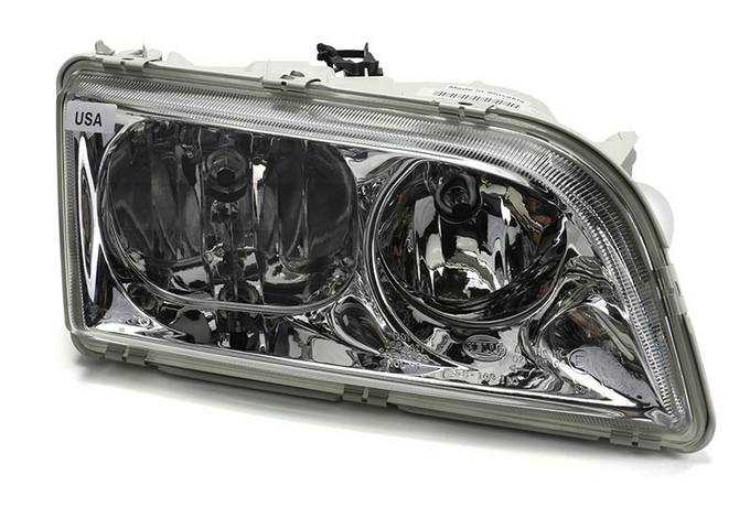 Volvo Headlight Assembly - Passenger Side (Halogen) (Chrome Bezel) (NSF) 30865268 - TYC 206497001